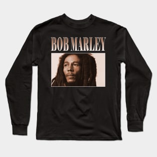 bob marley vintage design Long Sleeve T-Shirt